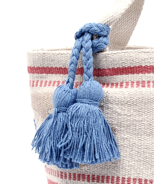 Lilas Campbell(リラキャンベル)の「_Lilas Campbell totobag vintage lag(ハンドバッグ・レディース・ピンク/ブルー・FREE)」の9枚目の写真