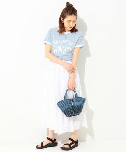 Another Edition（アナザーエディション）の「スターブレードトート/ AEBFC STAR BRAID TOTE◆（かごバッグ・レディース・ナチュラル/ネイビー/オレンジ・フリー）」の13枚目の写真