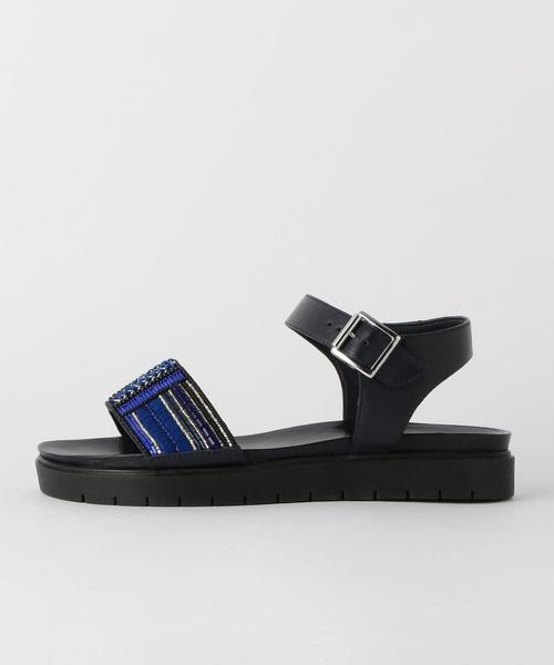 KIWI(キィウイ)の「KiWiビーズサンダル/BFCKiWi BeadsSNDL20◆(サンダル・レディース・オフホワイト/ネイビー・38/37/36)」の4枚目の写真