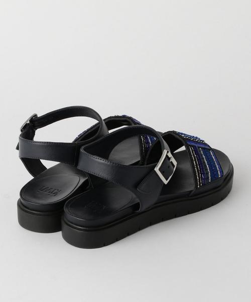 KIWI(キィウイ)の「KiWiビーズサンダル/BFCKiWi BeadsSNDL20◆(サンダル・レディース・オフホワイト/ネイビー・38/37/36)」の6枚目の写真