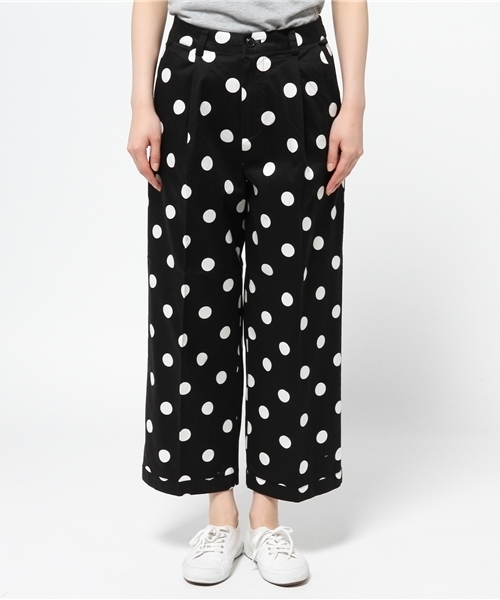 RODEO CROWNS WIDE BOWL(ロデオクラウンズワイドボウル)の「DOT タック ワイド パンツ(その他パンツ・レディース・ブラック系その他/グリーン系その他・MEDIUM/SMALL)」の11枚目の写真
