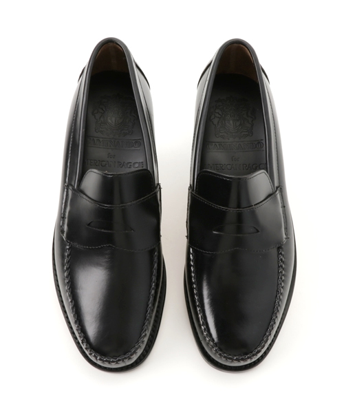 CAMINANDO（カミナンド）の「CAMINANDO カミナンド  別注 ローファー /ドレスシューズ（ローファー・メンズ・ブラック/バーガンディー・ 9/10/7/8）」の9枚目の写真