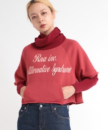 M0594 ニットコンビカットオフプルオーオーバー