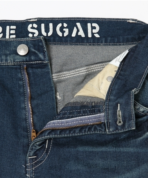 CUBE SUGAR（キューブシュガー）の「10ozストレッチデニム テーパードペインターパンツ（デニムパンツ・レディース・ブルー系その他/ブルー系その他2・M/S/L）」の10枚目の写真