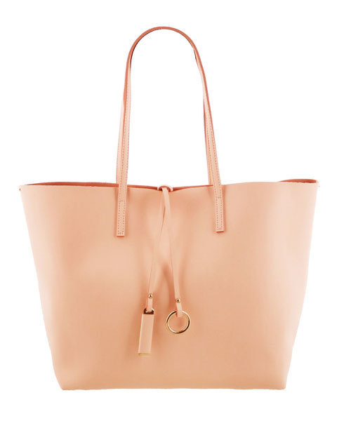 sankyo shokai（サンキョウショウカイ）の「フェイクレザー トートバッグ（トートバッグ・レディース・キャメル/ピンク/ブラック/ピンクベージュ・FREE）」の19枚目の写真