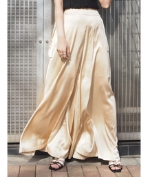 MURUA | スーパーワイドサテンパンツ(その他パンツ)