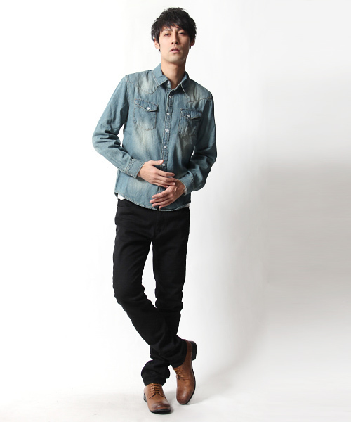 Rocky Monroe（ロッキーモンロー）の「カラーストレッチ無地スキニーパンツ（チノパンツ・メンズ・ホワイト/ピンク/チャコール/ミント/ネイビー/グレー/カーキ/ワイン/ブラック/ブルー/レッド/ベージュ・L/M/LL）」の14枚目の写真