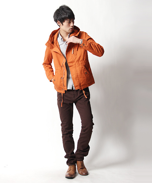 Rocky Monroe（ロッキーモンロー）の「カラーストレッチ無地スキニーパンツ（チノパンツ・メンズ・ホワイト/ピンク/チャコール/ミント/ネイビー/グレー/カーキ/ワイン/ブラック/ブルー/レッド/ベージュ・L/M/LL）」の22枚目の写真