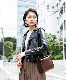 STUDIOUS | STUDIOUS モイストラムダブルライダースジャケット【先行予約】(ライダースジャケット)