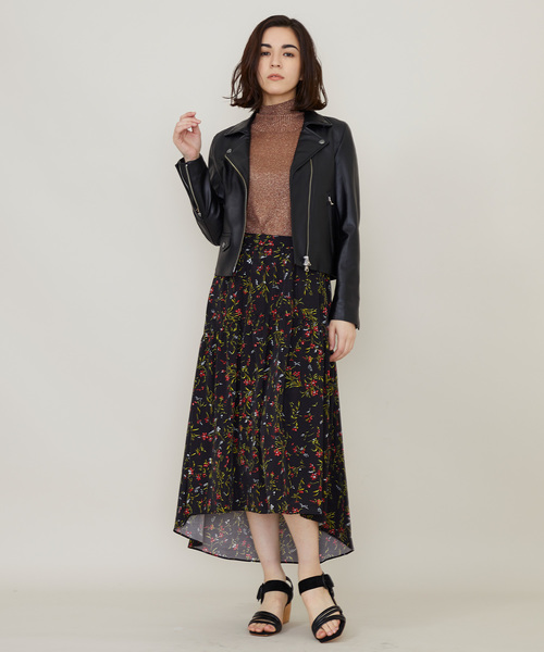 STUDIOUS（ステュディオス）の「MADE IN AOYAMA ラムレザーダブルライダースジャケット（ライダースジャケット・レディース・ブラック・0/1）」の18枚目の写真