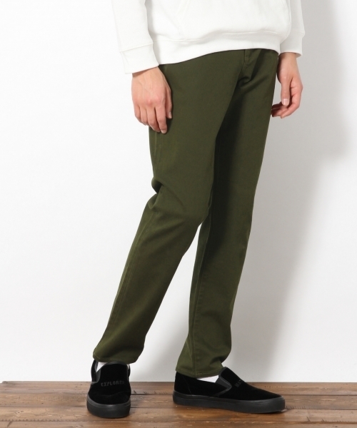 RAGEBLUE(レイジブルー)の「【USAコットン使用】ストレッチスリムパンツFW/763388(その他パンツ・メンズ・オリーブ/ベージュ/ネイビー/ブラック/ワインレッド・MEDIUM/X-LARGE/SMALL/LARGE)」の4枚目の写真
