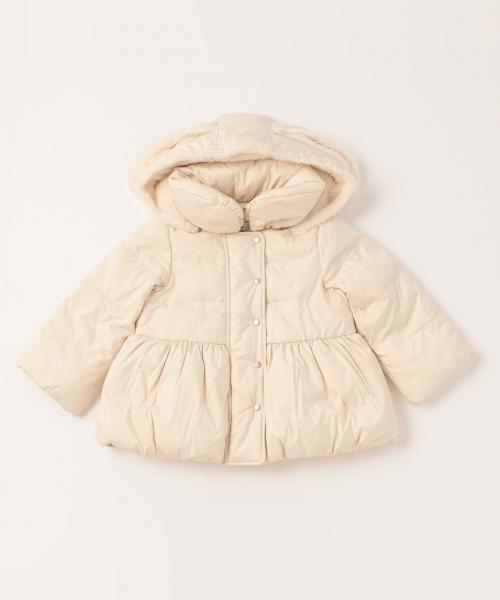 組曲 クミキョク の Baby ウサミミ中わた コート 90 100 展開