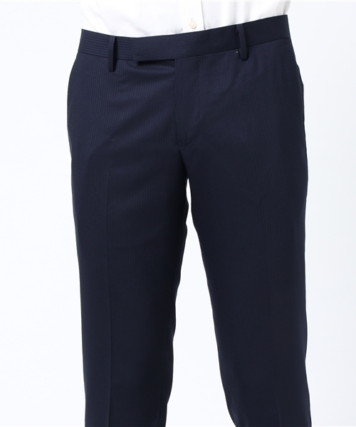 ABAHOUSE（アバハウス）の「【セットアップ対応】SUPER100s ドビーパンツ（その他パンツ・メンズ・チャコールグレー/ネイビー・48/46/42/44）」の6枚目の写真