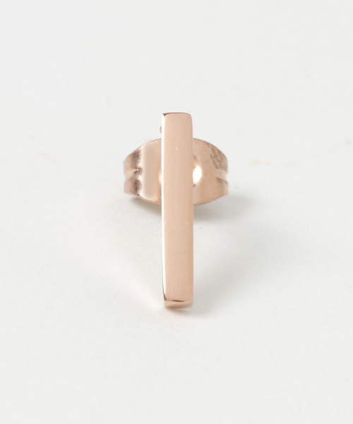 Vaya Con Dios（ヴァヤコンディオス）の「【VayaConDios/ ヴァヤコンディオス】ステンレス製スティックピアス[片耳用]（ピアス（片耳用）・メンズ・ブラック/シルバー/ゴールド/ピンクゴールド/アンティークシルバー・FREE）」の19枚目の写真