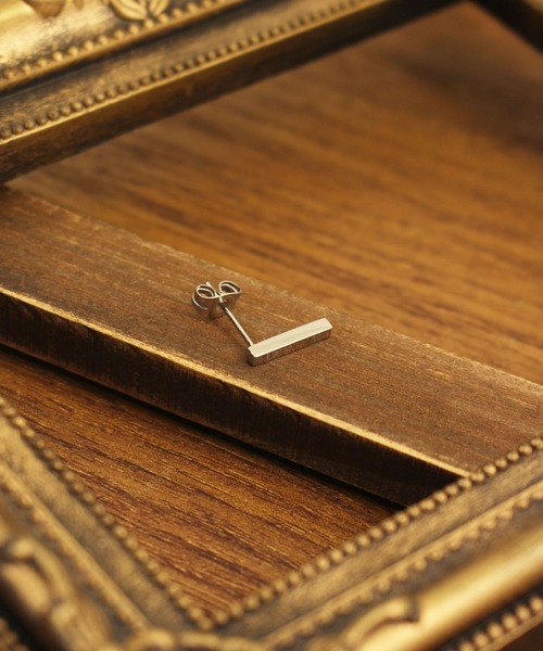 Vaya Con Dios（ヴァヤコンディオス）の「【VayaConDios/ ヴァヤコンディオス】ステンレス製スティックピアス[片耳用]（ピアス（片耳用）・メンズ・ブラック/シルバー/ゴールド/ピンクゴールド/アンティークシルバー・FREE）」の21枚目の写真