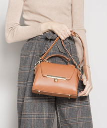 PLAIN CLOTHING | フラップ2wayミニハンドバッグ【PLAIN CLOTHING】(ショルダーバッグ)