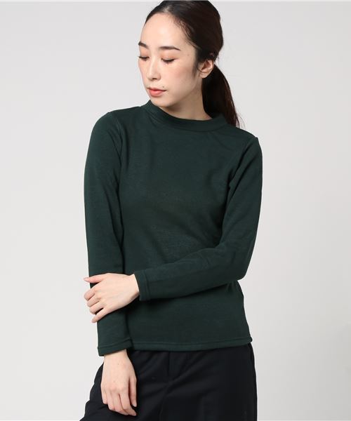 KOBE LETTUCE(コウベレタス)の「ネックが選べる2タイプ☆ベーシックトップス(その他トップス・レディース・レッド系その他/ブラック系その他/ベージュ系その他2/ホワイト系その他/ブラック系その他2/グリーン系その他2/グレー系その他2/グリーン系その他/グレー系その他/ホワイト系その他2/ベージュ系その他/レッド系その他2・L/M)」の10枚目の写真