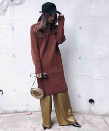 Ameri(A)BOTTLE KNIT DRESS(s[X)