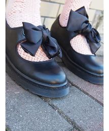 merry jenny | サテンリボンフラットシューズ(その他シューズ)