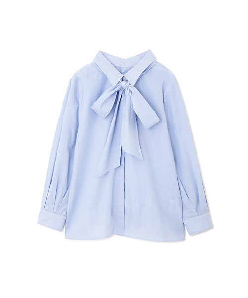 JILL STUART(ジルスチュアート)の「◆ジュリーペプラムスキッパーシャツ(シャツ/ブラウス・レディース・ブルー/ホワイト・MEDIUM/SMALL)」の11枚目の写真