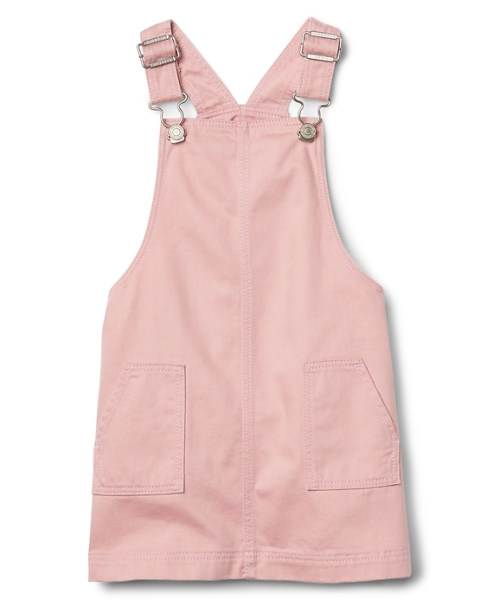 GAP(ギャップ)の「Gap デニム ジャンパースカート(ジャンパースカート・キッズ・ライトピンク・80cm/95cm/105cm/100cm/90cm/110cm)」の1枚目の写真