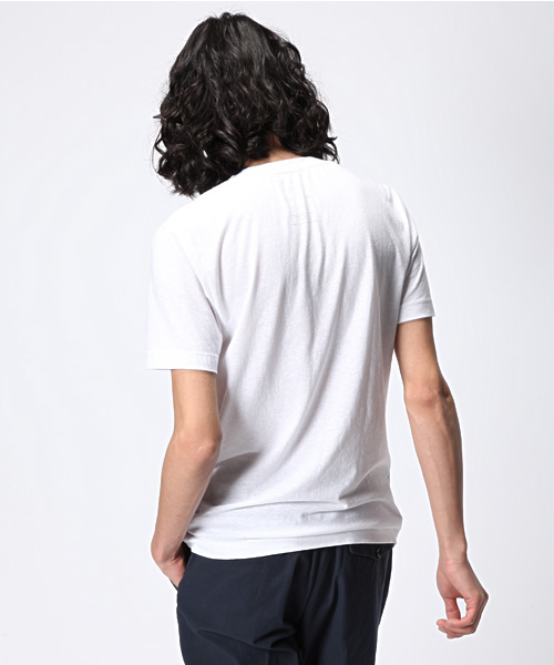 UNITED ARROWS（ユナイテッドアローズ）の「UA USA VネックSS†（mg1305uB) （mg1308uO) ◆（Tシャツ/カットソー・メンズ・グレー/ホワイト/ダークグレー/ライトグレー/ネイビー/ライトブルー・X-SMALL/SMALL/MEDIUM/LARGE/X-LARGE）」の10枚目の写真