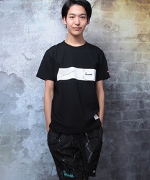 パネルプリントTシャツ(GD)
