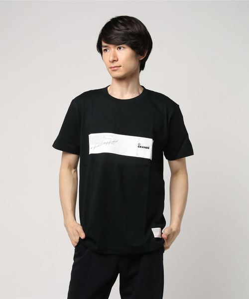 おしゃれスタ(オシャレスタ)の「パネルプリントTシャツ(GD)(Tシャツ/カットソー・メンズ・ホワイト系その他/ブラック系その他2/ブラック系その他/グレー系その他・XL/L/M/S)」の11枚目の写真