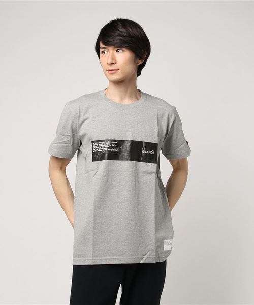 おしゃれスタ(オシャレスタ)の「パネルプリントTシャツ(GD)(Tシャツ/カットソー・メンズ・ホワイト系その他/ブラック系その他2/ブラック系その他/グレー系その他・XL/L/M/S)」の13枚目の写真