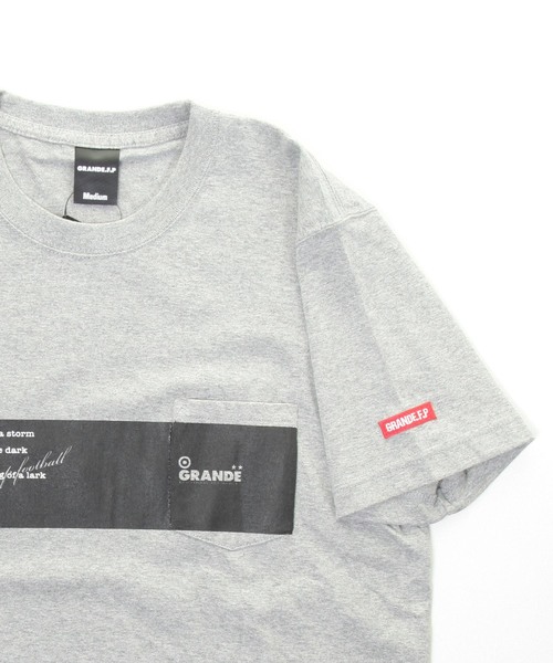 おしゃれスタ(オシャレスタ)の「パネルプリントTシャツ(GD)(Tシャツ/カットソー・メンズ・ホワイト系その他/ブラック系その他2/ブラック系その他/グレー系その他・XL/L/M/S)」の22枚目の写真