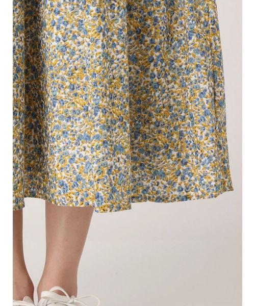 merry jenny（メリージェニー）の「flowerシャツマキシワンピース（ワンピース・レディース・イエロー/ネイビー・FREE）」の9枚目の写真