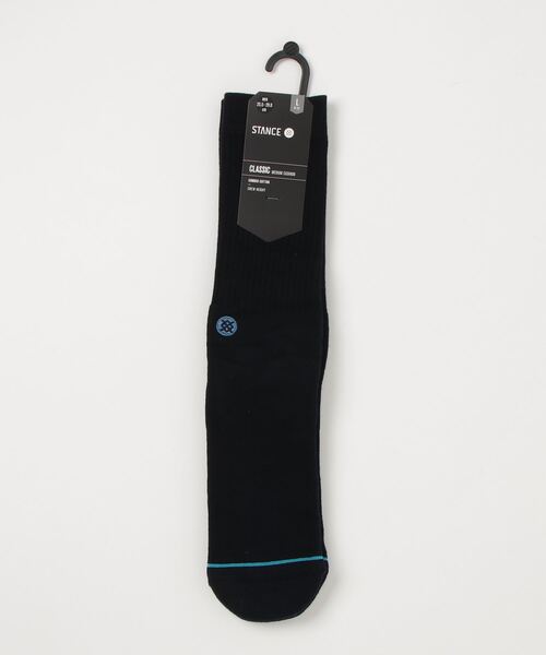 STANCE（スタンス）の「STANCE SOCKS/スタンスソックス ICON（ソックス/靴下・レディース・ホワイト/オレンジ/ブラック/ネイビー/ピンク/ヘザーグレー/ダークグリーン/レッド/ライトピンク/スモークピンク/ブルー/ライトパープル/オリーブ/ブラウン/グレー/ベージュ/ライトイエロー・FREE）」の9枚目の写真