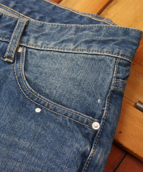 Confirm（コンファーム）の「Confirm / コンファーム アメリカンデニムパンツ（デニムパンツ・メンズ・ネイビー/ブルー/サックスブルー/ブルー系その他・M/L）」の14枚目の写真