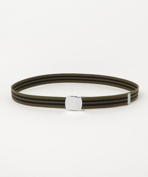 GLOBE SELECT（グローブセレクト）の「日本製 ミリタリーGIベルト/ガチャベルト（ベルト・メンズ・レッド/オレンジ/イエロー/ターコイズブルー/パープル/ネイビー/ベージュ/オリーブ/ブラウン/ホワイト/ナチュラル/グレー/ブラック/ブルー系その他/ベージュ系その他/グリーン系その他/ホワイト系その他2/オレンジ系その他/ブラウン系その他/ブラック系その他2/ブラック系その他3/ブラック系その他4/ブラック系その他5/ブラック系その他6/ブルー系その他2/ベージュ系その他2/ベージュ系その他3/グリーン系その他2/グリーン系その他3/ブラック系その他7/ブラック系その他/ホワイト系その他・FREE）」の22枚目の写真