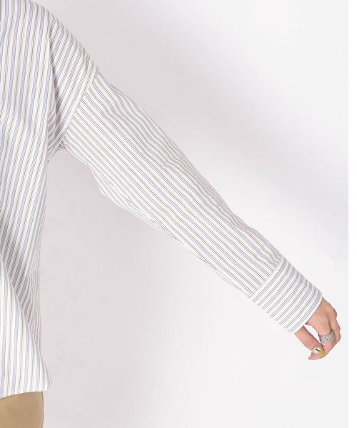 SHIPS(シップス)の「ビッグシャツ◇(シャツ/ブラウス・レディース・ライトホワイト/ベージュ/ラベンダー・ONE SIZE)」の12枚目の写真