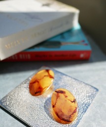 Auntie Rosa | 【AuntieRosa】 シンプルべっ甲ピアス(ピアス（両耳用）)