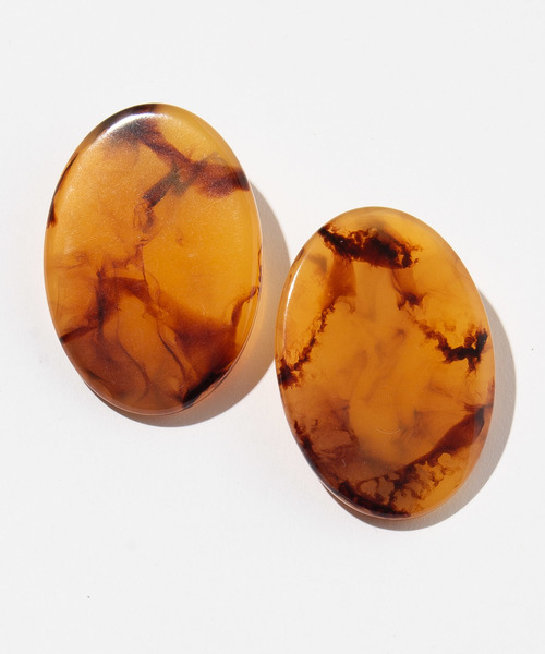 Auntie Rosa（アンティローザ）の「【AuntieRosa】 シンプルべっ甲ピアス（ピアス（両耳用）・レディース・ブラウン・FREE）」の6枚目の写真