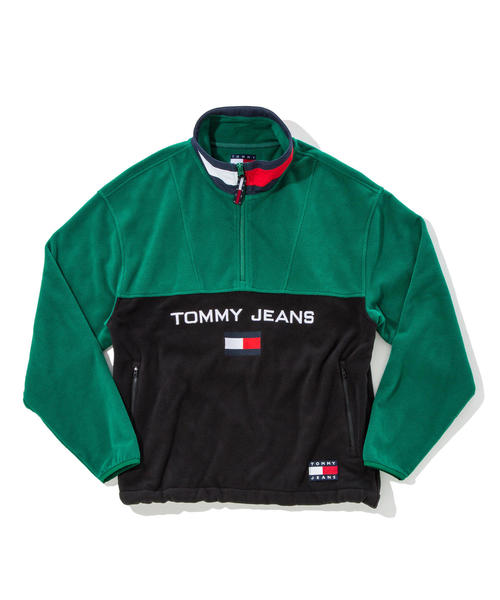 tommy jeans（トミー ジーンズ）の「＜TOMMY JEANS X monkey time＞ FLEECE HALFZIP/フリース（その他トップス・メンズ・レッド/ダークグリーン・X-LARGE/MEDIUM/SMALL/LARGE）」の5枚目の写真