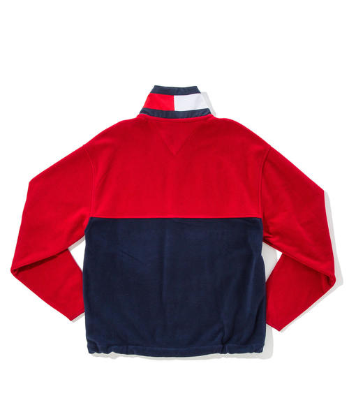 tommy jeans（トミー ジーンズ）の「＜TOMMY JEANS X monkey time＞ FLEECE HALFZIP/フリース（その他トップス・メンズ・レッド/ダークグリーン・X-LARGE/MEDIUM/SMALL/LARGE）」の8枚目の写真
