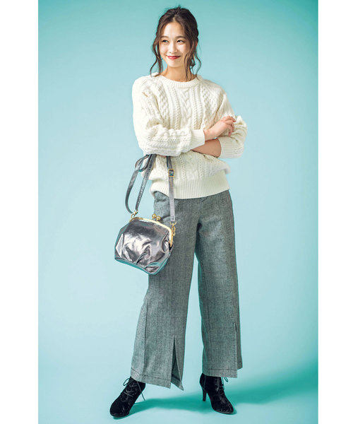 GeeRA（ジーラ）の「レースアップショートブーツ（ブーツ・レディース・ブラック/チェック・SMALL/MEDIUM/LARGE/X-LARGE）」の5枚目の写真
