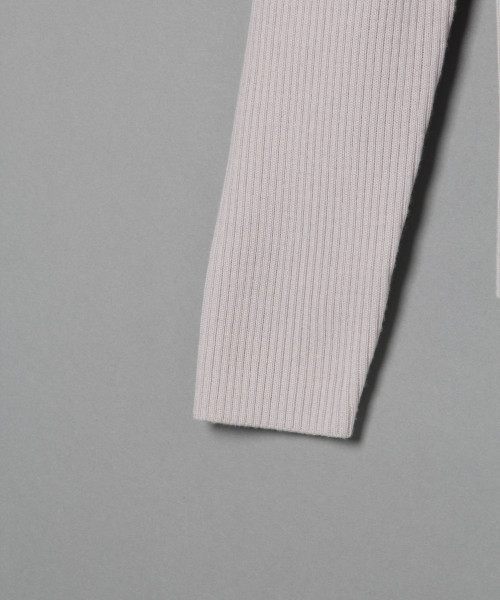 LOWRYS FARM（ローリーズファーム）の「リブタートルプルオーバー　816779（ニット/セーター・レディース・ライトグレー/ブラック/ブラウン/ホワイト×ブラック・MEDIUM/LARGE）」の11枚目の写真