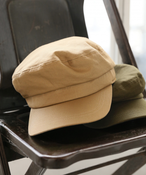 LOWRYS FARM（ローリーズファーム）の「ツイルキャスケット　821243（キャスケット・レディース・ブラック/ベージュ/カーキ・FREE）」の3枚目の写真