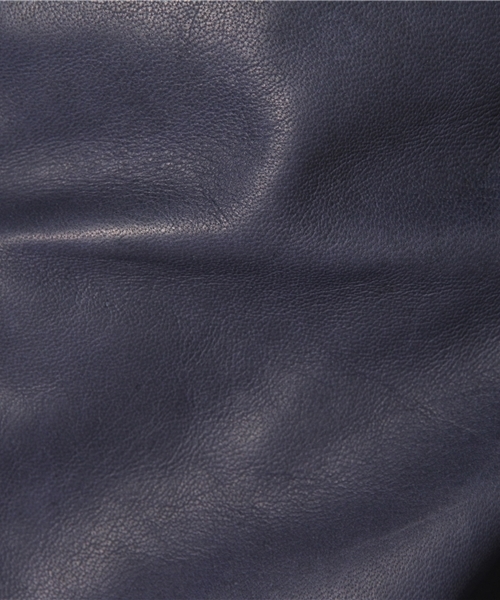 BEAMS（ビームス）の「○BEAMS / レザー スタンドカラー　（ブルゾン・メンズ・ブラック/ブラウン/ネイビー・SMALL/MEDIUM/LARGE/X-LARGE）」の12枚目の写真