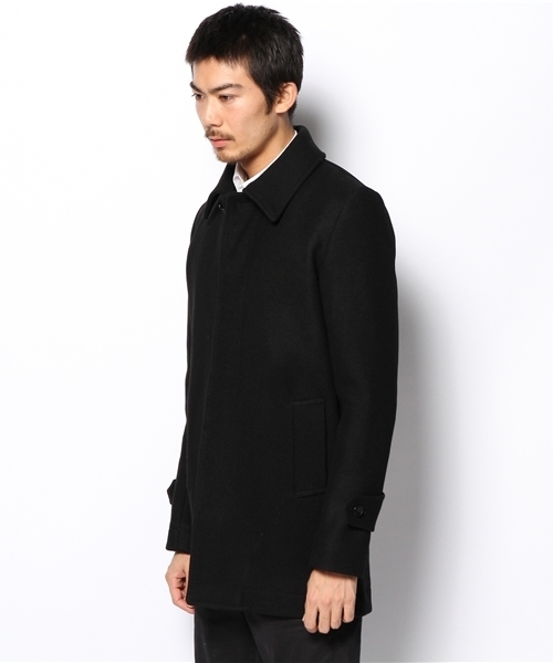 Lui's(ルイス)の「Lui's メルトンステンカラーコート(ステンカラーコート・メンズ・ネイビー/キャメル/ブラック・LARGE/SMALL/MEDIUM)」の14枚目の写真