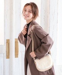 シャギーファーお財布ショルダーバッグ