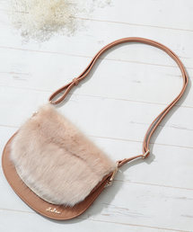 シャギーファーお財布ショルダーバッグ