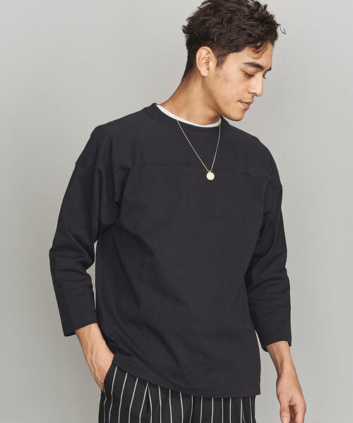 BEAUTY&YOUTH UNITED ARROWS（ビューティーアンドユースユナイテッドアローズ）の「BY 10oz ヘビー フットボール Ｔシャツ（Tシャツ/カットソー・メンズ・ホワイト/ブラック/ベージュ・XL/L/M/S）」の13枚目の写真