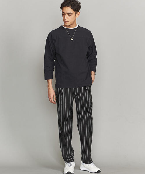 BEAUTY&YOUTH UNITED ARROWS（ビューティーアンドユースユナイテッドアローズ）の「BY 10oz ヘビー フットボール Ｔシャツ（Tシャツ/カットソー・メンズ・ホワイト/ブラック/ベージュ・XL/L/M/S）」の15枚目の写真