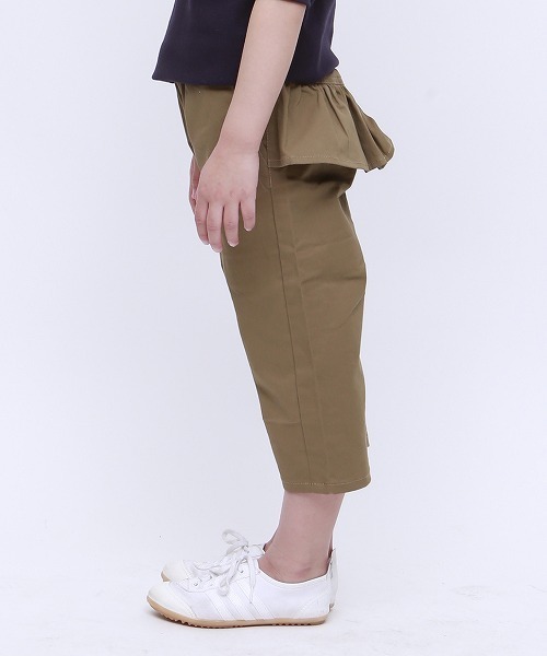 RUGGEDWORKS(ラゲッドワークス)の「キッズストレッチ チノ無地 フリルロングパンツ(その他パンツ・キッズ・ホワイト/ベージュ/カーキオリーブ・130cm/80cm/150cm/120cm/100cm/140cm/90cm/110cm)」の7枚目の写真