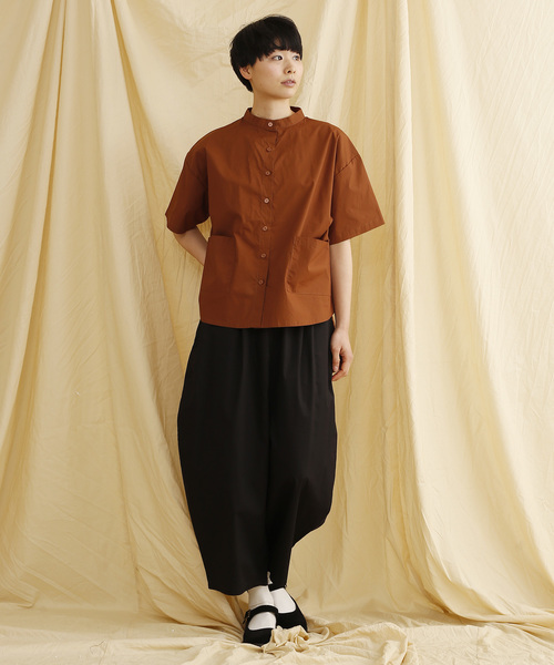 MERLOT IKYU(メルローイキュウ)の「コットンバルーンイージーパンツ2899(その他パンツ・レディース・ブルー/ベージュ/アイボリー/オレンジ/ブラック・FREE)」の21枚目の写真